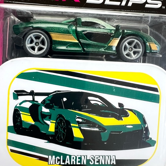 2024 Jada Pink Slips McLAREN SENNA GREEN GOLD Car 1/64 Toy Die-cast - Picture 3 of 5
